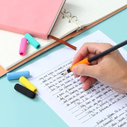 OSteed Foam Pencil Grips Bulk Pack of 50 | Ergonomic Writing Aid for Kids & Adults thumbnail 3