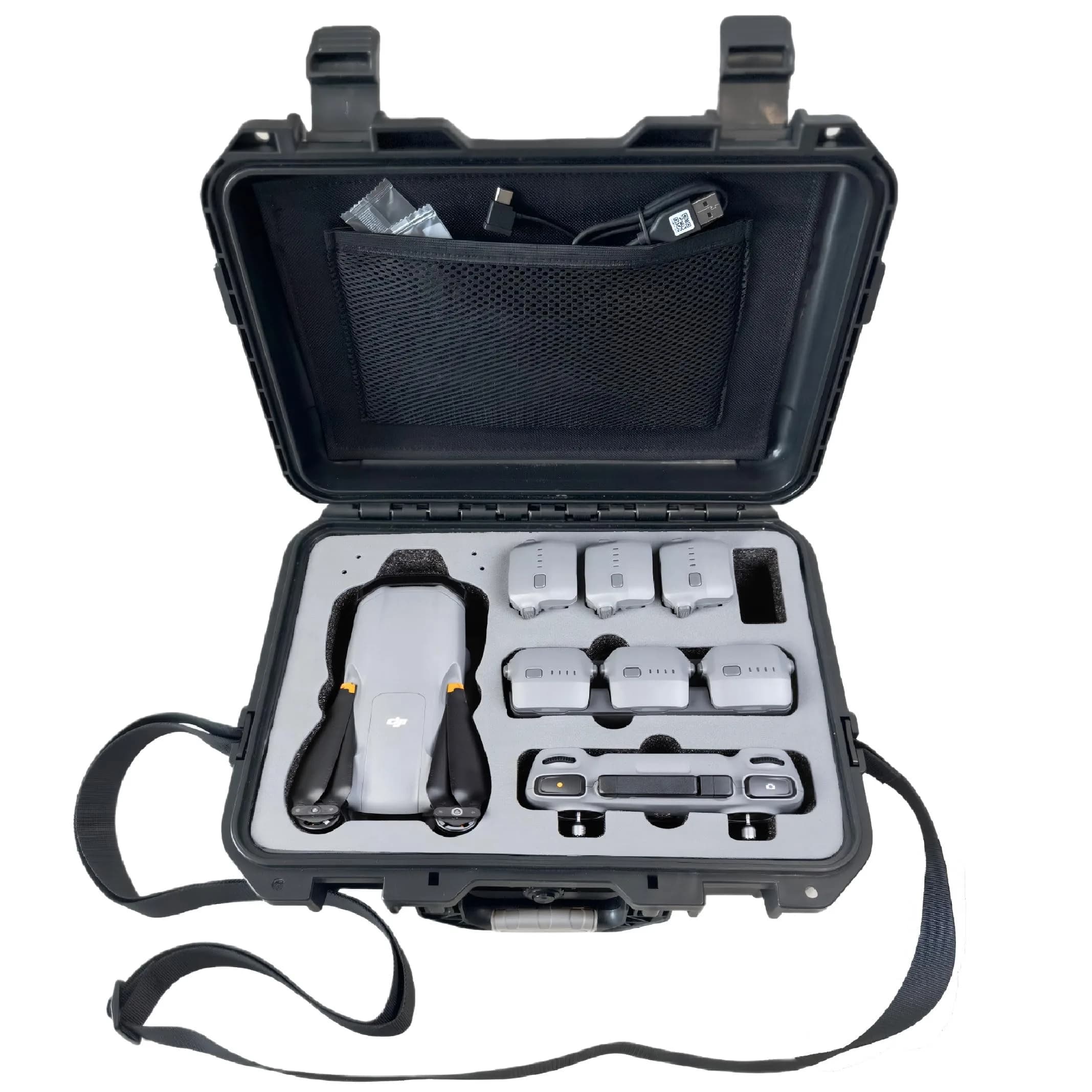 INNVO Waterproof Hard Case for DJI Air 3S / Air 3 Drone & Accessories | IP67 Certified - main product image