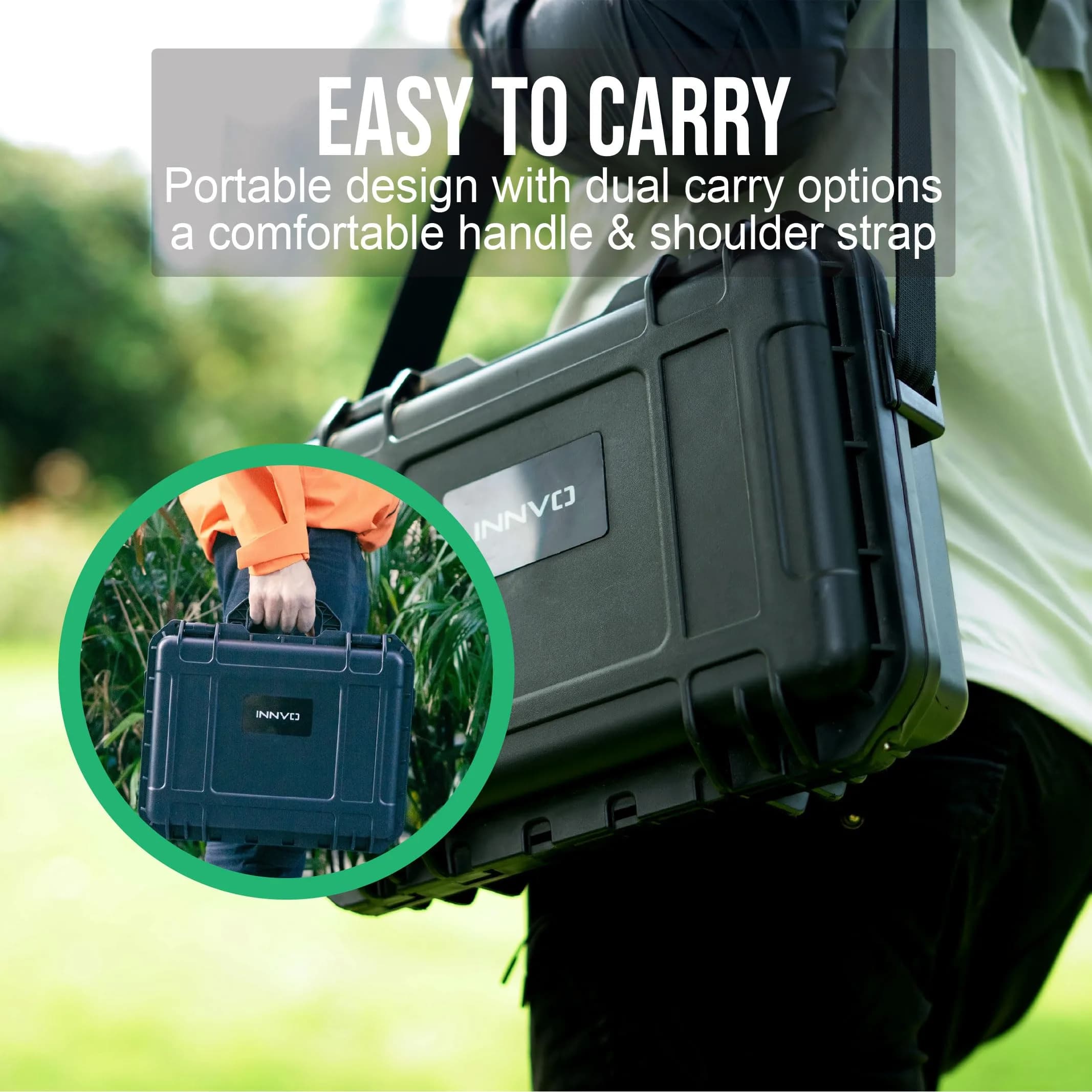 INNVO Waterproof Hard Case for DJI Air 3S / Air 3 Drone & Accessories | IP67 Certified - view 6
