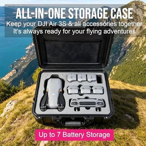 INNVO Waterproof Hard Case for DJI Air 3S / Air 3 Drone & Accessories | IP67 Certified thumbnail 2