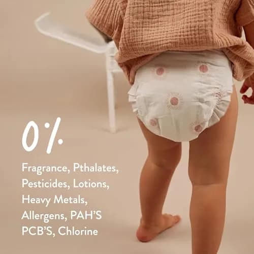 JOONYA Baby Diapers Size 3 M | Ultra Slim, 12-Hour Absorbency, Non-Toxic, Eco-Friendly, Made in Denmark thumbnail 4