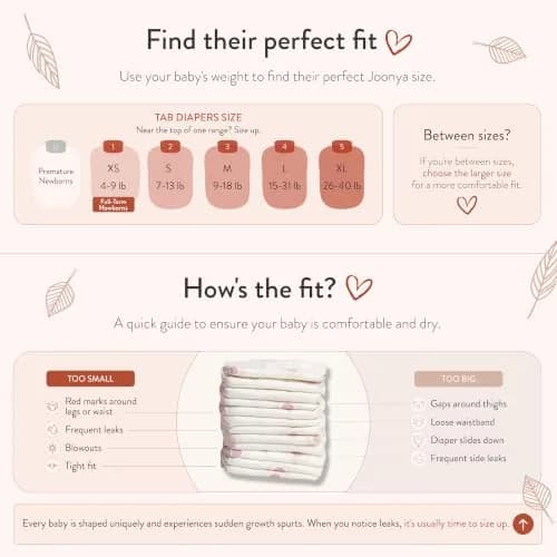 JOONYA Baby Diapers Size 3 M | Ultra Slim, 12-Hour Absorbency, Non-Toxic, Eco-Friendly, Made in Denmark thumbnail 2