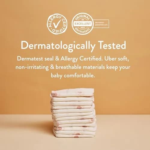 JOONYA Baby Diapers Size 3 M | Ultra Slim, 12-Hour Absorbency, Non-Toxic, Eco-Friendly, Made in Denmark thumbnail 3