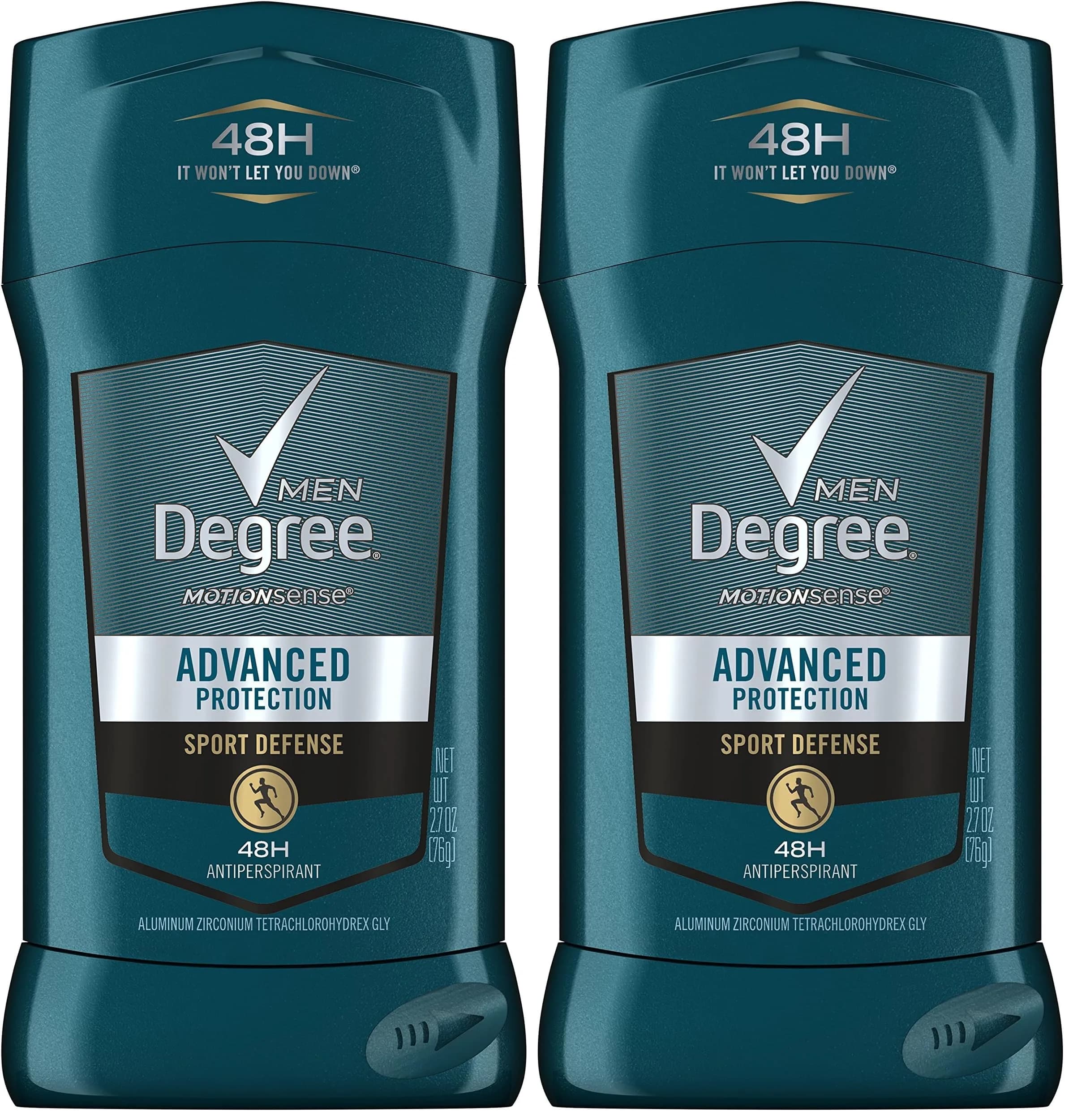 Degree Sport Defense Advanced Protection Antiperspirant Deodorant Stick 5.4 fl oz (156 g) | Motion Activated Protection - main product image