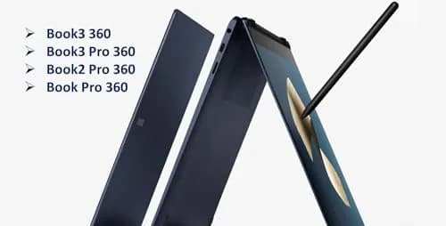 SLQ Book 360 S Pen Replacement for Samsung Galaxy Book Pro 360 Touch Stylus Pen Black | Compatible with All Versions thumbnail 3