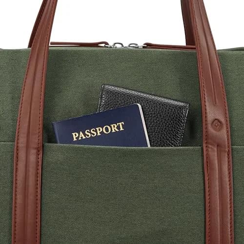 Samsonite Virtuosa Weekender Duffel with Laptop Sleeve | Pine Green, 50L, Polyester, Unisex thumbnail 4