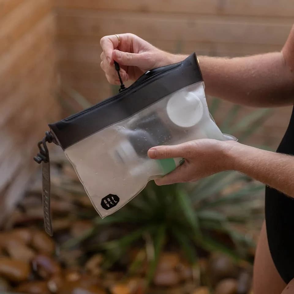 Gravel 3 oz Silicone Travel Bottles | TSA Approved Leakproof Reusable Toiletry Containers thumbnail 5