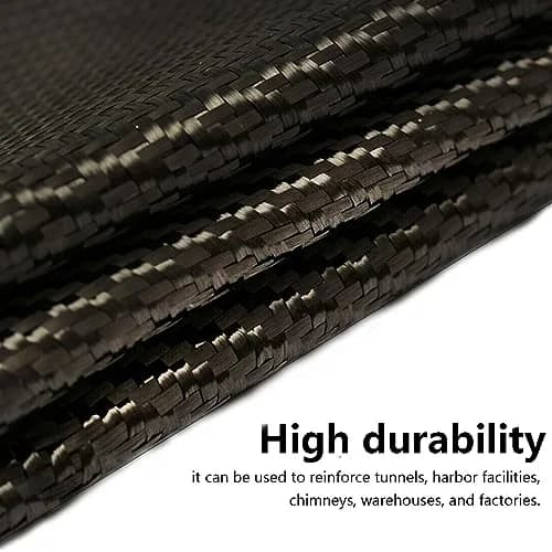 Caliwill Carbon Fiber Fabric Roll 3.28ft x 12” | High Strength, Low Density, Rust-Resistant (70-120 chars) thumbnail 4