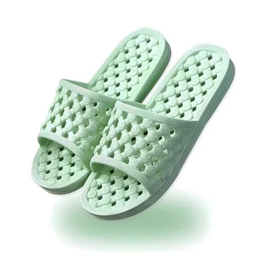 AYYDMY Shower Shoes Quick Drying Slippers for Men Women | Cloud-Soft, Non-Slip, Lightweight (235mm/245mm) thumbnail 1