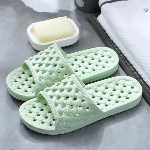 AYYDMY Shower Shoes Quick Drying Slippers for Men Women | Cloud-Soft, Non-Slip, Lightweight (235mm/245mm) thumbnail 4