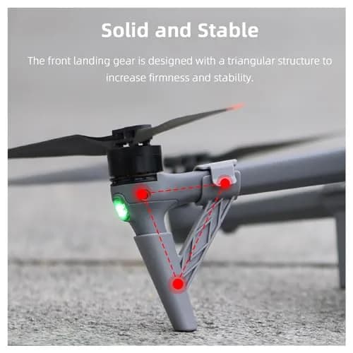 CAPART Extended Legs Landing Gear for DJI Air 3 Drone Accessories | Portable Support Stand thumbnail 4