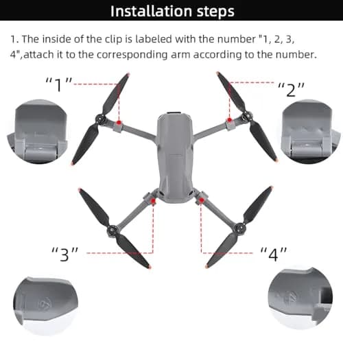 CAPART Extended Legs Landing Gear for DJI Air 3 Drone Accessories | Portable Support Stand thumbnail 8