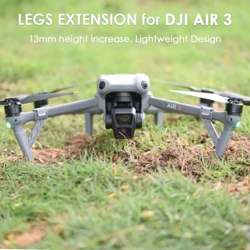 CAPART Extended Legs Landing Gear for DJI Air 3 Drone Accessories | Portable Support Stand thumbnail 2