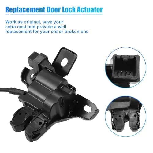 uxcell Tailgate Trunk Lift Gate Latch Lock Actuator for Ford Fusion 13-16 12cm (4.72"x4.33"x1.77") | Rear Side Replacement Part thumbnail 5