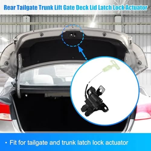 uxcell Tailgate Trunk Lift Gate Latch Lock Actuator for Ford Fusion 13-16 12cm (4.72"x4.33"x1.77") | Rear Side Replacement Part thumbnail 3