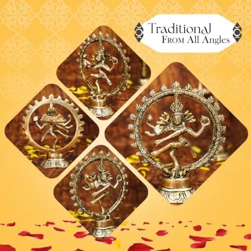 Ekhasa Brass Shiv Linga Statue for Home Decor, Puja Room, Office Desk | 70mm (2.75 in) | Traditional Religious Idol thumbnail 3