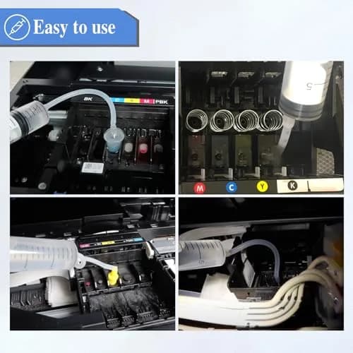 SHUOLEI Printhead Cleaning Kit Inkjet Printers | Universal Solution for HP, Brother, Canon (100mL) | Supports All Inkjet Printer Nozzles thumbnail 5