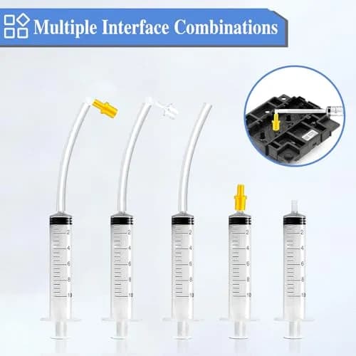 SHUOLEI Printhead Cleaning Kit Inkjet Printers | Universal Solution for HP, Brother, Canon (100mL) | Supports All Inkjet Printer Nozzles thumbnail 2