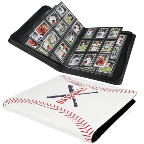 CARDBINDER 9-Pocket Toploader Binder with 16 Pages | Holds 288 Cards | White thumbnail 1