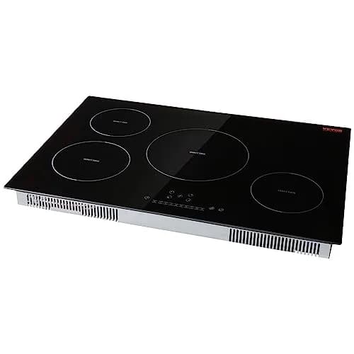 VEVOR Electric Cooktop 30'' 4 Burners | 7500W Induction Stove with Touch Control & Child Lock thumbnail 9