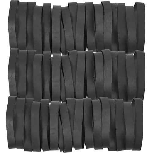 AMUU Size 84 Tactical Rubber Bands Black 50 Pcs | Heavy Duty Elastic Bands for Office Supplies, Files, Crafts thumbnail 6