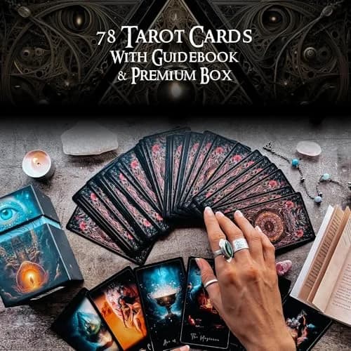 Earth Moon Magick Moon Tarot Cards 78-Card Deck for Beginners | Sacred & Shadow Work thumbnail 8