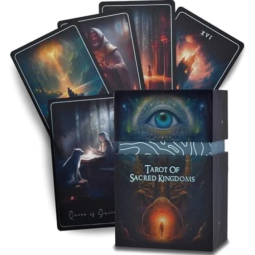 Earth Moon Magick Moon Tarot Cards 78-Card Deck for Beginners | Sacred & Shadow Work thumbnail 9