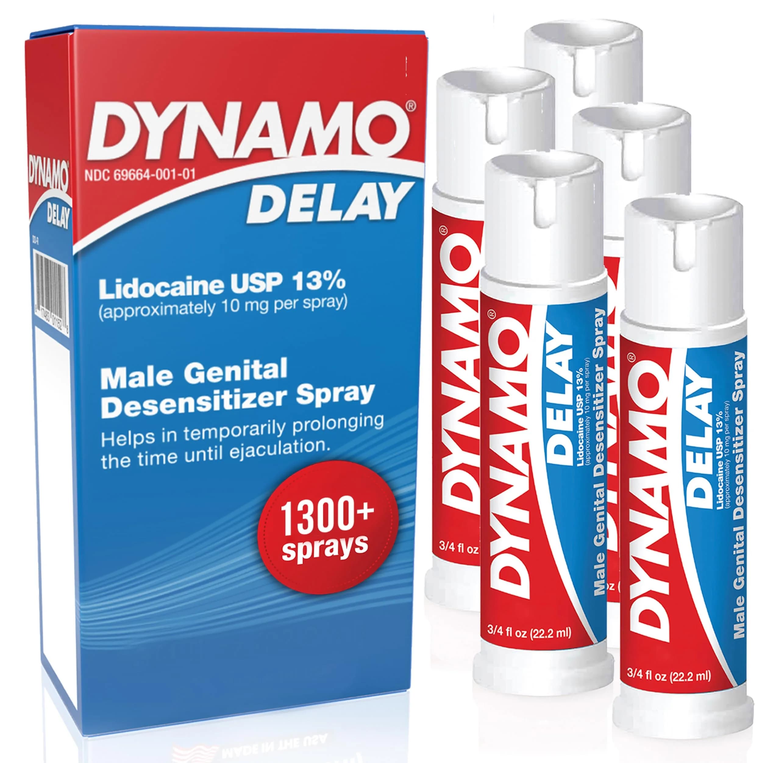 Screaming O Dynamo Delay Desensitizing Spray for Men 0.75 Fl Oz | Prolong Climax & Control