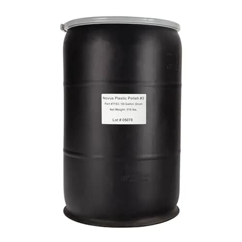 Novus 7153 Heavy Scratch Remover #3 | 1999 L (53 Gallon Drum) | For Acrylic & Plastic Surfaces thumbnail 1