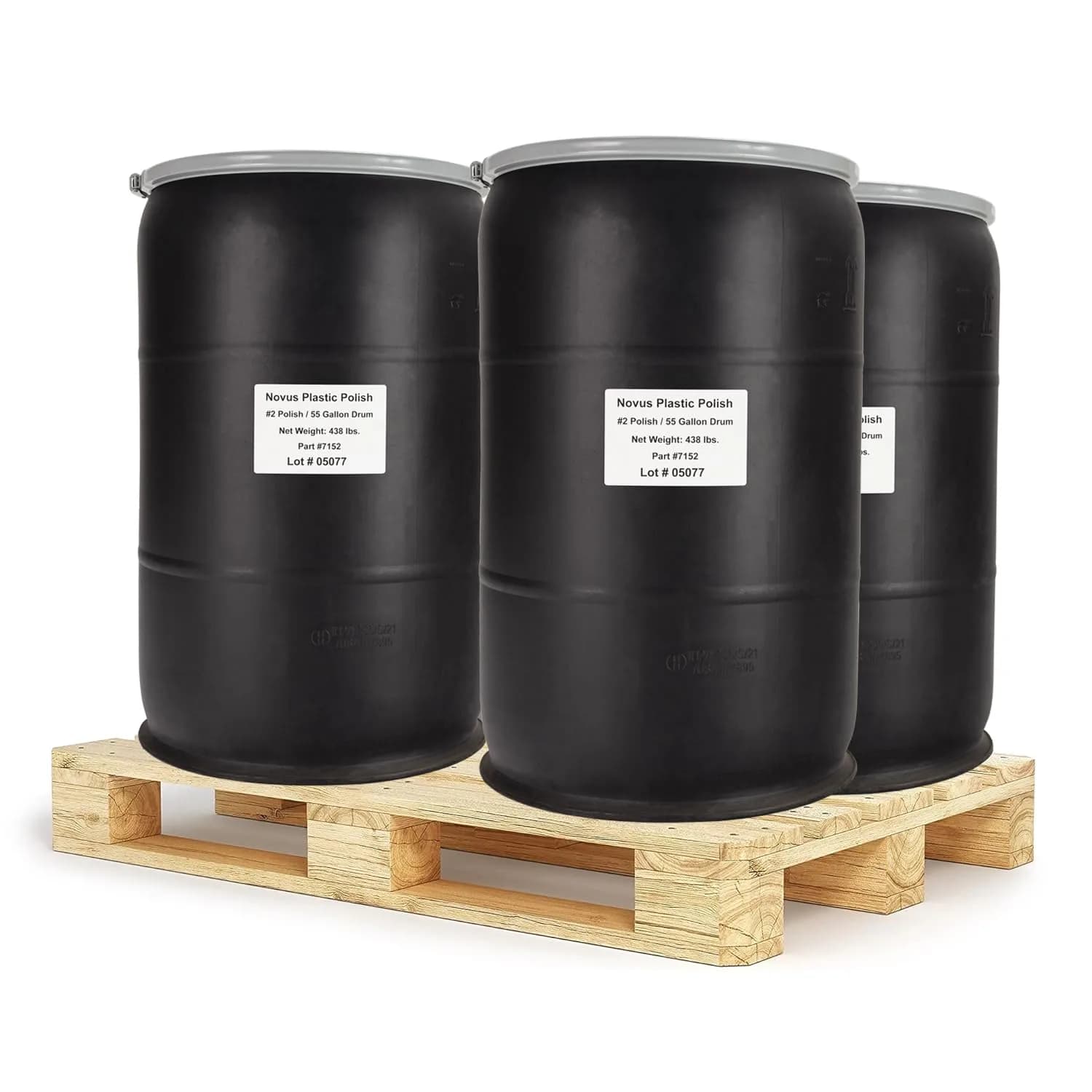 Novus Fine Scratch Remover #2 | 53 Gallon Drum (200.6 Liters) | Removes Fine Scratches & Haze - view 3