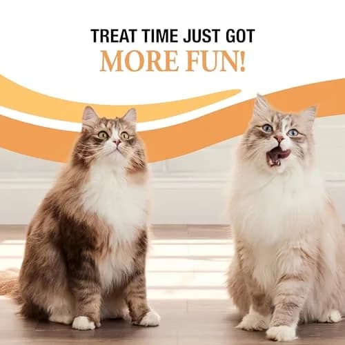 Good ‘N’ Tasty Spinning Stars Cat Treat & Toy 1.5 oz | Interactive, Low Calorie with Real Chicken & Catnip thumbnail 5