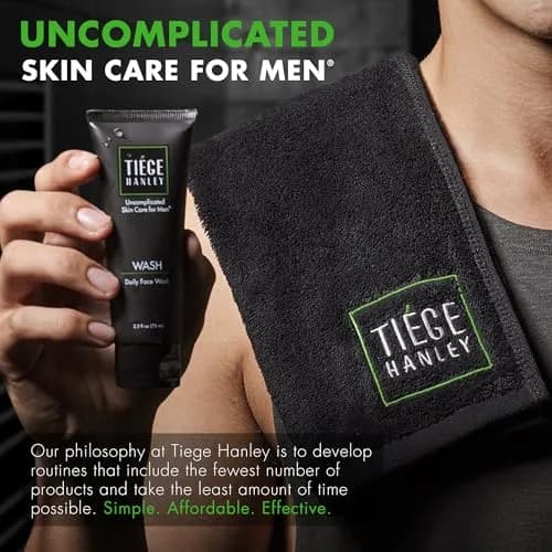 Tiege Hanley Rejuvenation Men's Skin Care Set, 30-Day, 8 Piece Kit | Anti-Aging & Hydrating thumbnail 6