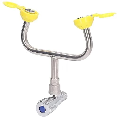 DAUERHAFT Faucet Mounted Emergency Eyewash Station with 2 Inflatable Nozzles & Flip Top Dust Cover | Continuous Flow thumbnail 6