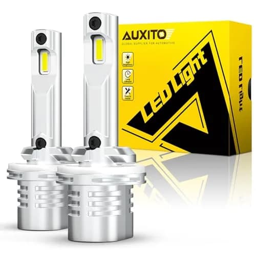AUXITO 880 LED Fog Light Bulb 156 g (5.5 oz) Pack of 2 | 6500K Cool White, 16,000LM Super Brightness thumbnail 1