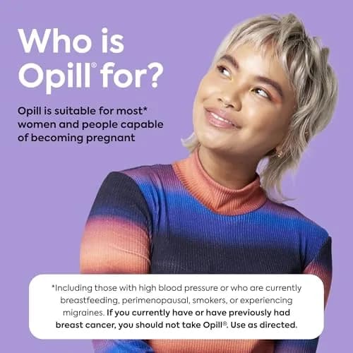 Opill Daily Birth Control Pills OTC 28 Count | Progestin-Only, Estrogen-Free, FDA-Approved thumbnail 7