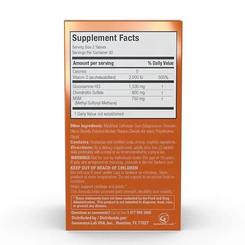 X Ray Dol Triple Action Joint Support Supplement 60 Count | Supports Healthy Joints & Bones thumbnail 8