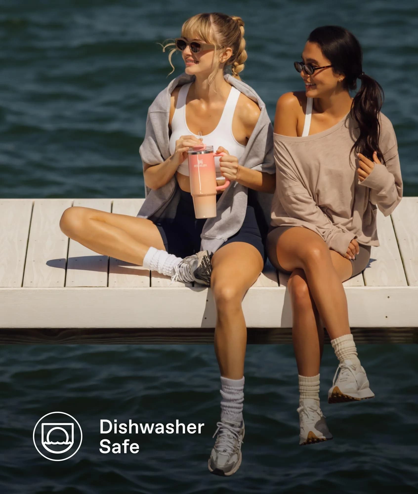 STANLEY Quencher H2.0 FlowState Tumbler 1183ml (40 oz) Ash | Keeps Drinks Cold 9 Hrs, Hot 40 Hrs - view 5