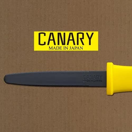 CANARY Cardboard Cutter Utility Knife 7.5" (19cm) Blade 3" (7.6cm) — Bulk 5-Pack, Yellow thumbnail 3