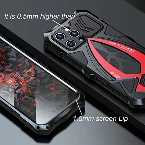 Lunivop Heavy Duty Metal Case for iPhone 15 Pro Max 6.7'' | Military Grade Armor & Drop Protection thumbnail 5