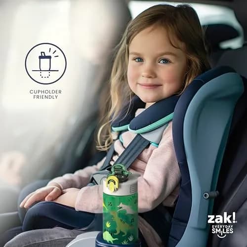Zak Designs Bluey Sage 16oz (473ml) Leak-Proof Straw Kids Water Bottle | BPA-Free PP Plastic thumbnail 9