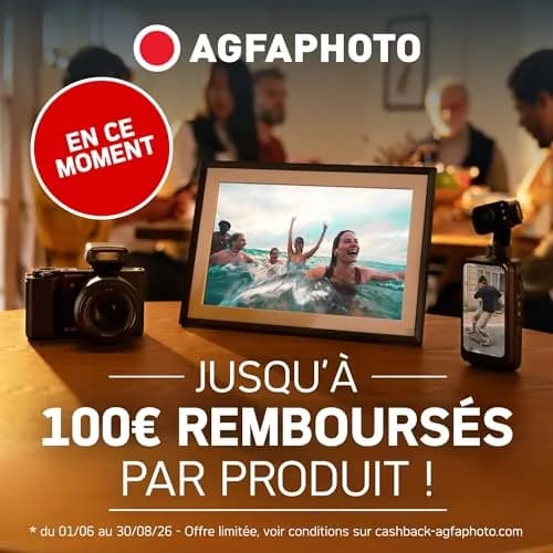 AgfaPhoto WiFi Frameo Digital Picture Frame, 17 Inch Touchscreen Display with 32GB Storage thumbnail 9