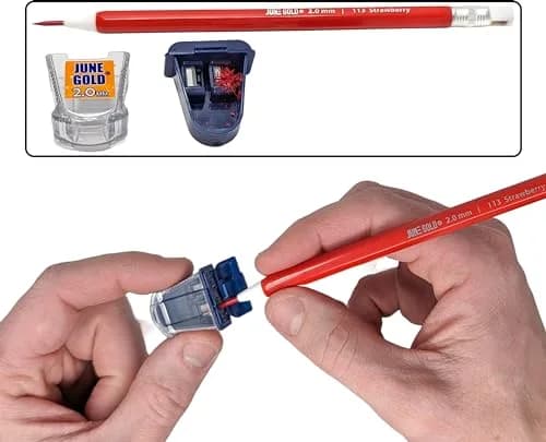 June Gold 36 Colored 2.0 mm Mechanical Pencils with Refills & Sharpeners | Creative Art & Craft Tool thumbnail 9