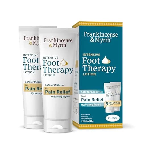 FRANKINCENSE & MYRRH Intensive Foot Therapy Lotion, Restless Leg 3oz | Hydrating & Pain Relief for Dry, Rough Skin thumbnail 1