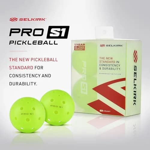 Selkirk Sport Pro S1 Outdoor Pickleball Balls (12 Pack) | USAPA Approved for Tournament Play thumbnail 2