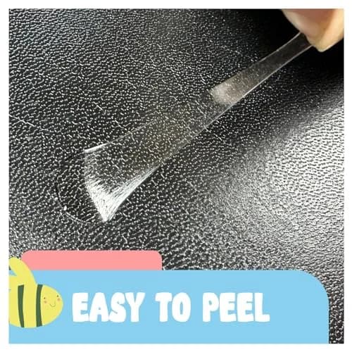 D-NYX Clear Adhesive Tape Dots 280 Count | Double-Sided, Removable, Waterproof thumbnail 4