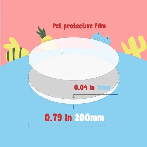 D-NYX Clear Adhesive Tape Dots 280 Count | Double-Sided, Removable, Waterproof thumbnail 2