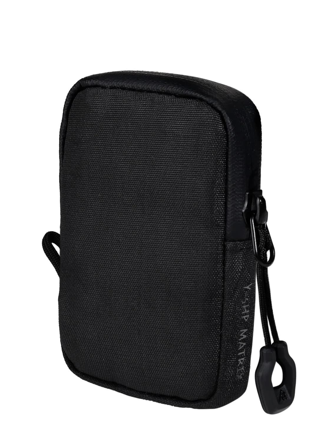Y-SHP MATRIX EDC Wallet Pouch Black Fog UHMWPE 10.9cm (4.3in) | RFID Blocking Zipper Wallet — Xply-black