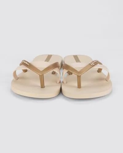 Ipanema KIREI FEM Flip Flops Beige Gold | Stylish Vegan Supportive Casual Footwear thumbnail 4