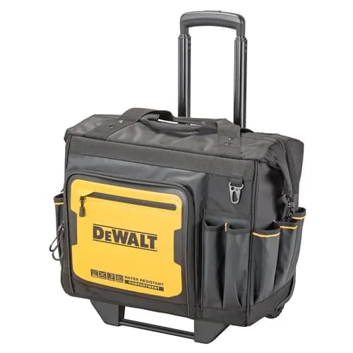 DEWALT DWST60107-1 Rolling Tool Bag 25kg | Water & Dust Resistant, 46 Pockets, Durable thumbnail 1