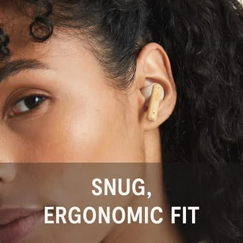 House of Marley Little Bird True Wireless Earbuds Cream | 6 Hours Playtime, USB-C Quick Charge thumbnail 5